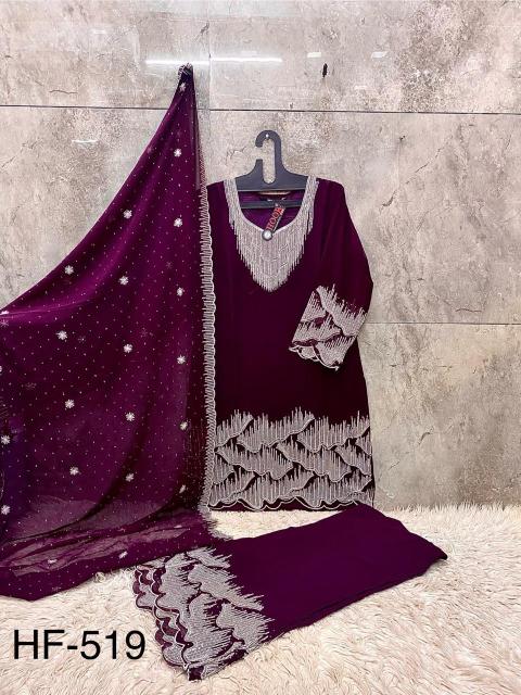 Hoor Tex 519 A To D Blooming Bulk salwar Kameez supplier in Hyderabad
